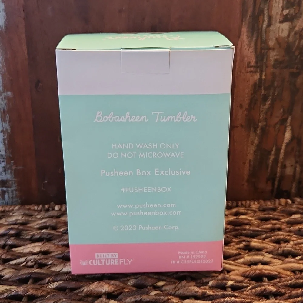Pusheen Box Exclusive Bobasheen Tumbler / Straw - Spring 2023 Sips! - Picture 5 of 7